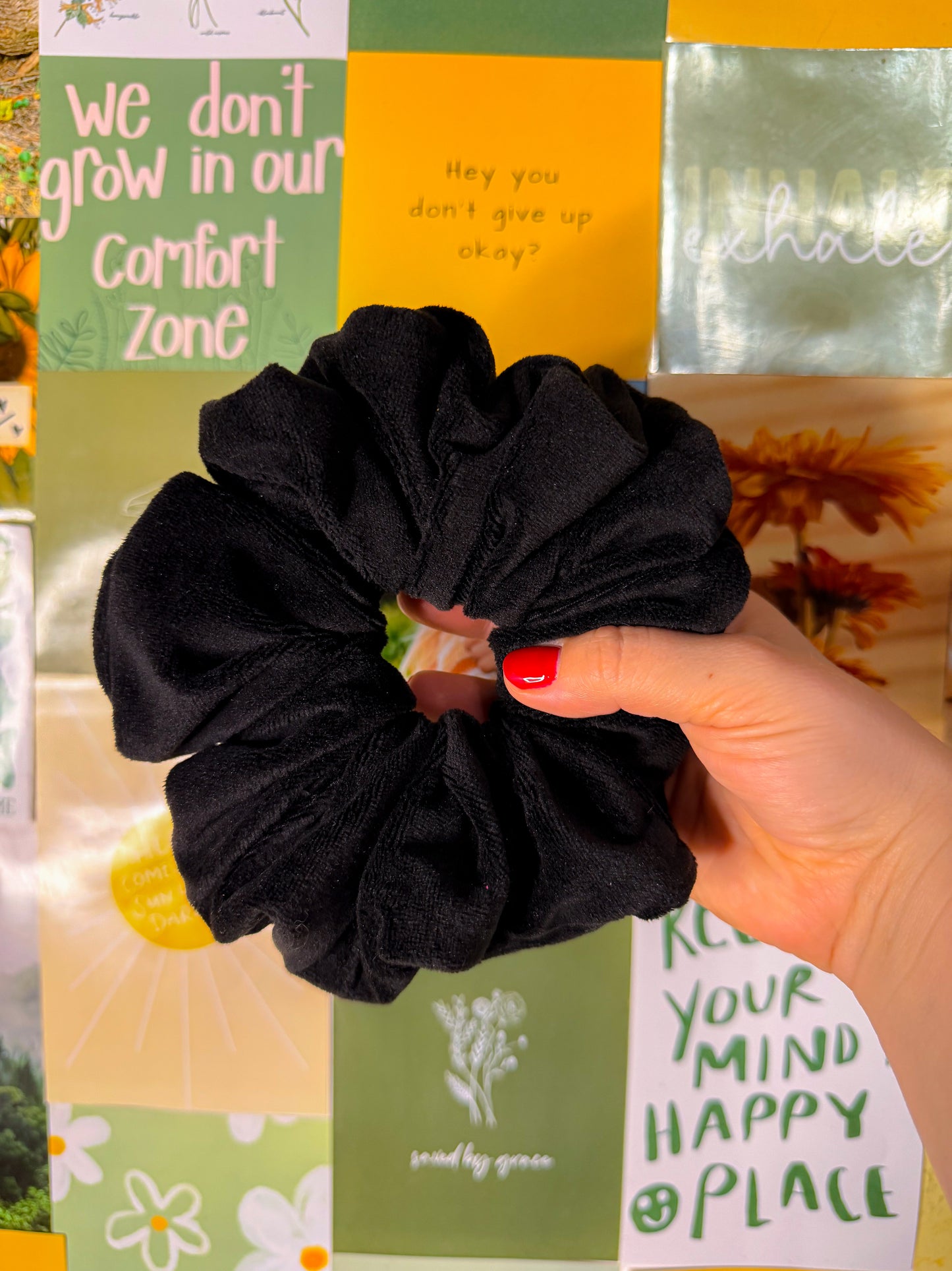 Midnight Velvet Scrunchie