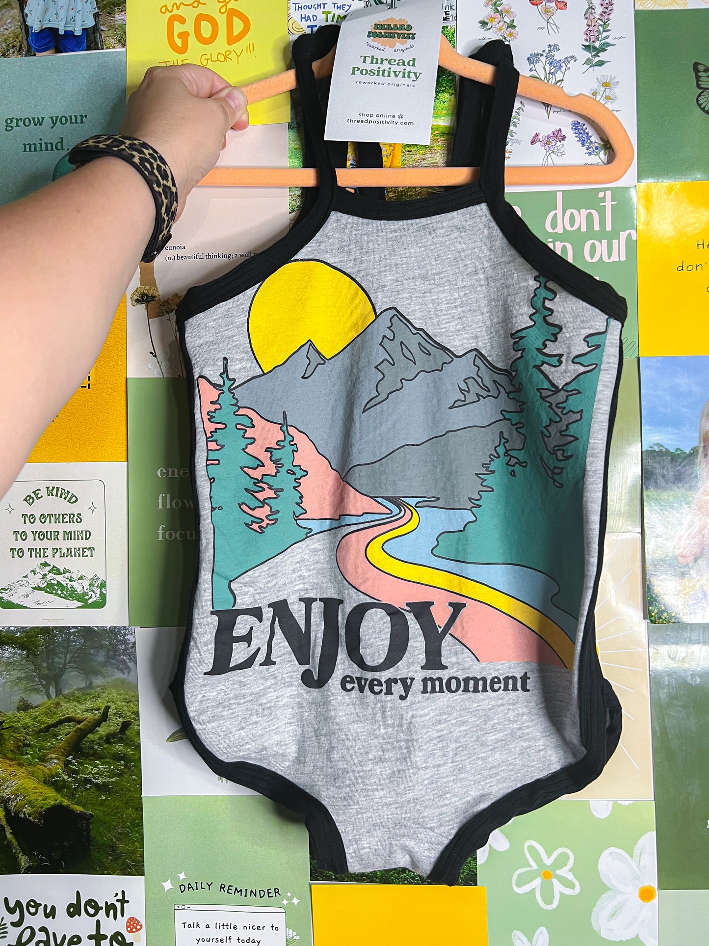 Enjoy Every Moment Retro Romper