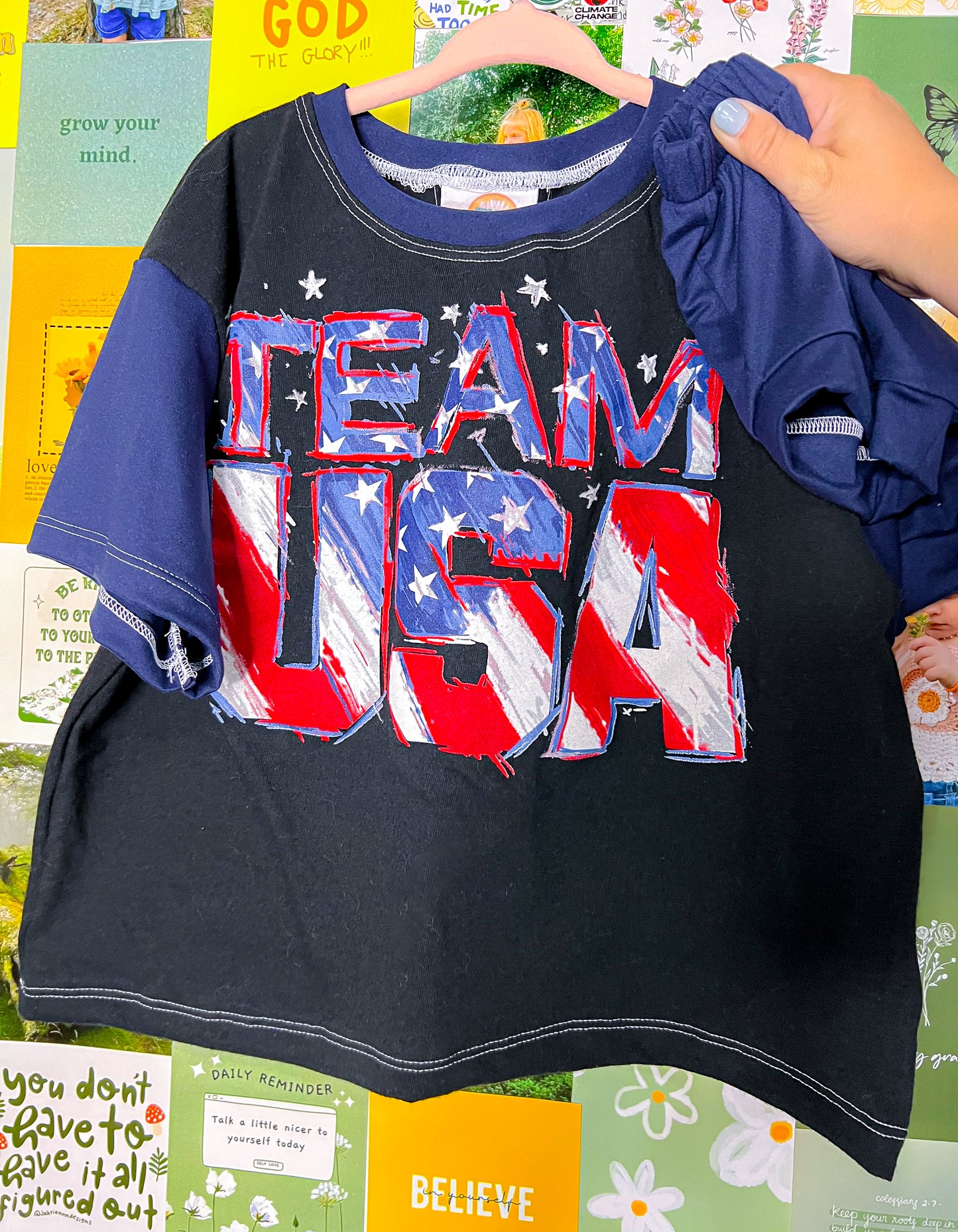 Team USA Tee/Shortie Set