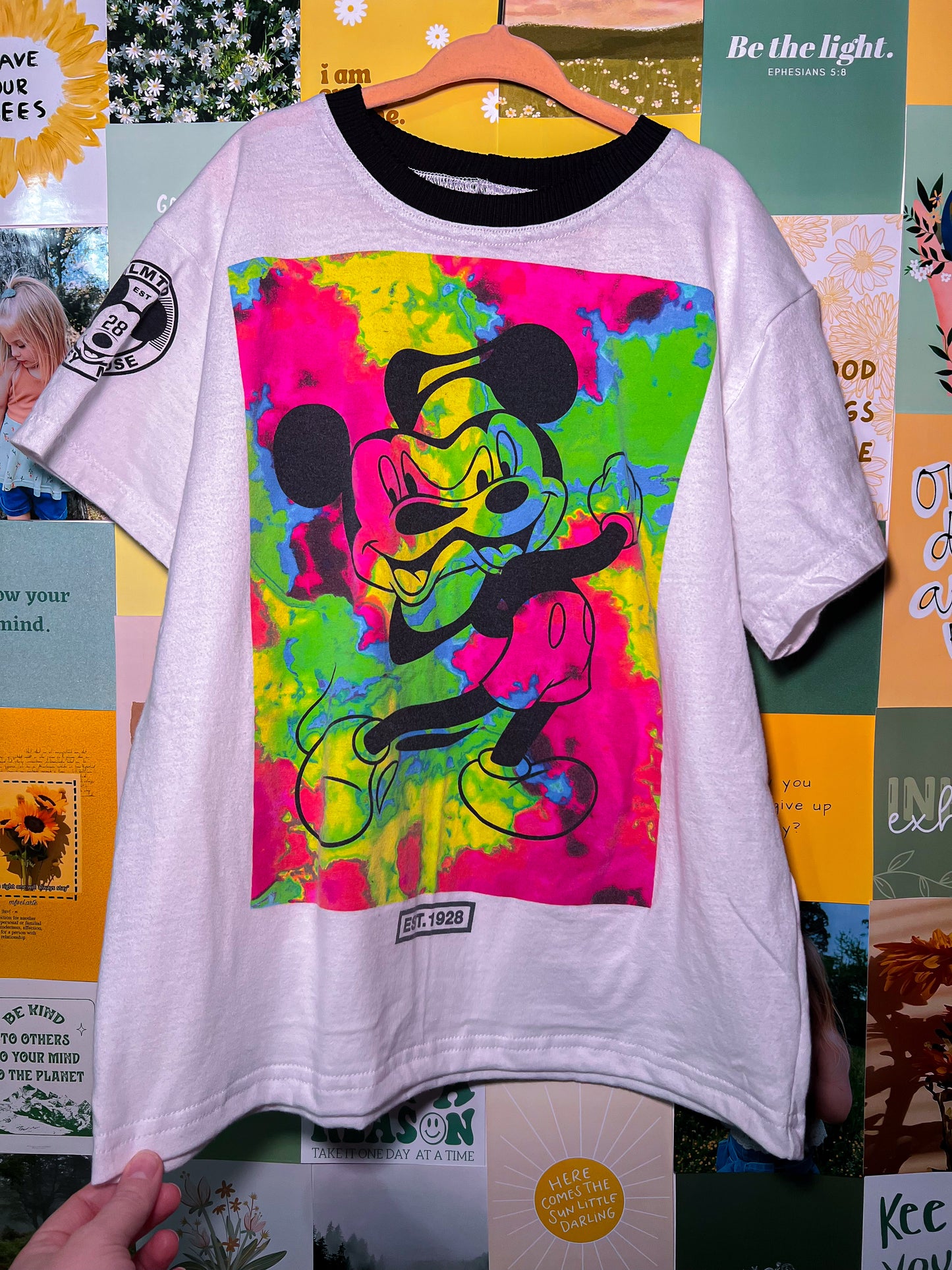 Trippy Mickey Tee Dress