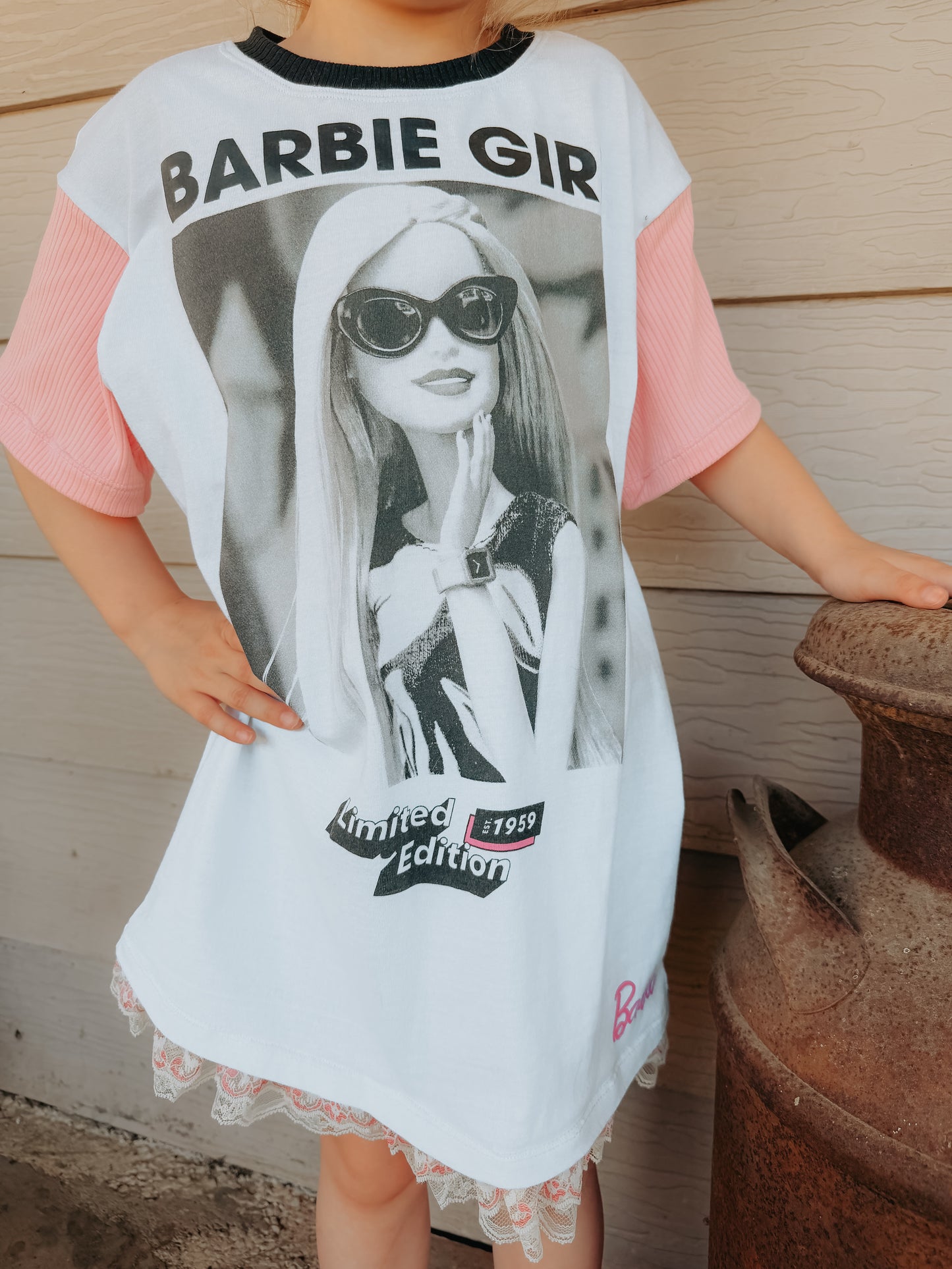 Barbie Girl Tee Dress sz 4t