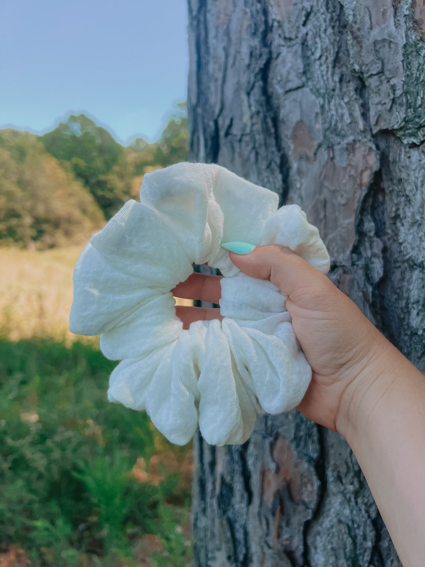 Cozy Cloud Scrunchie