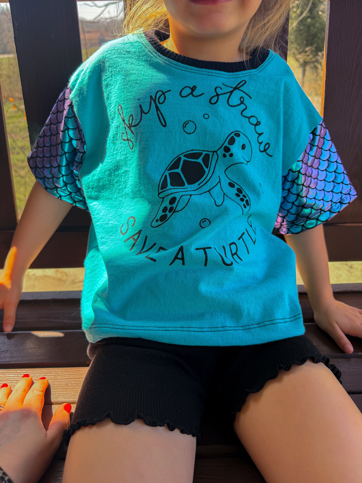 Save A Turtle Tee sz 3t