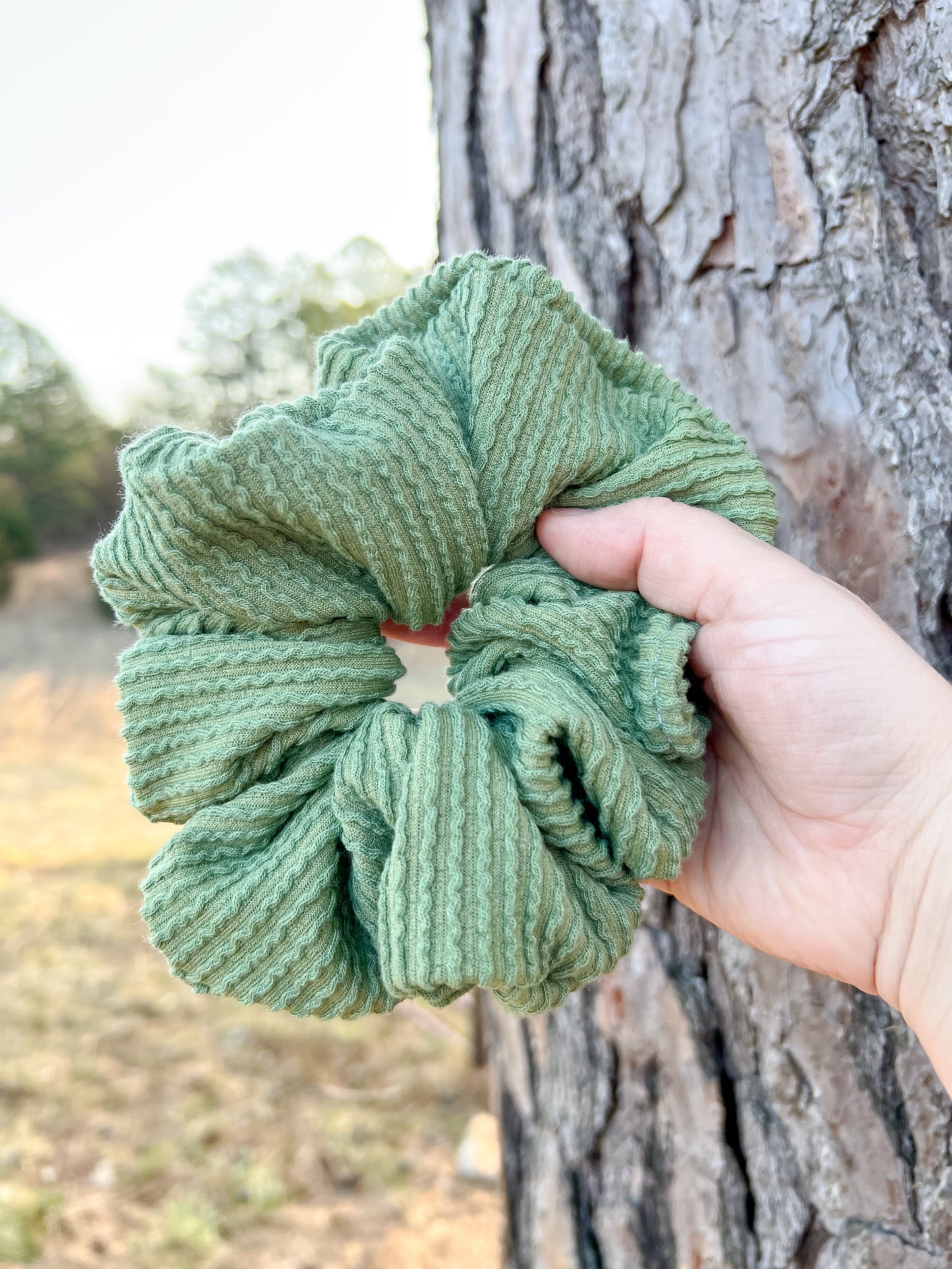 Fresh Avocado Scrunchie