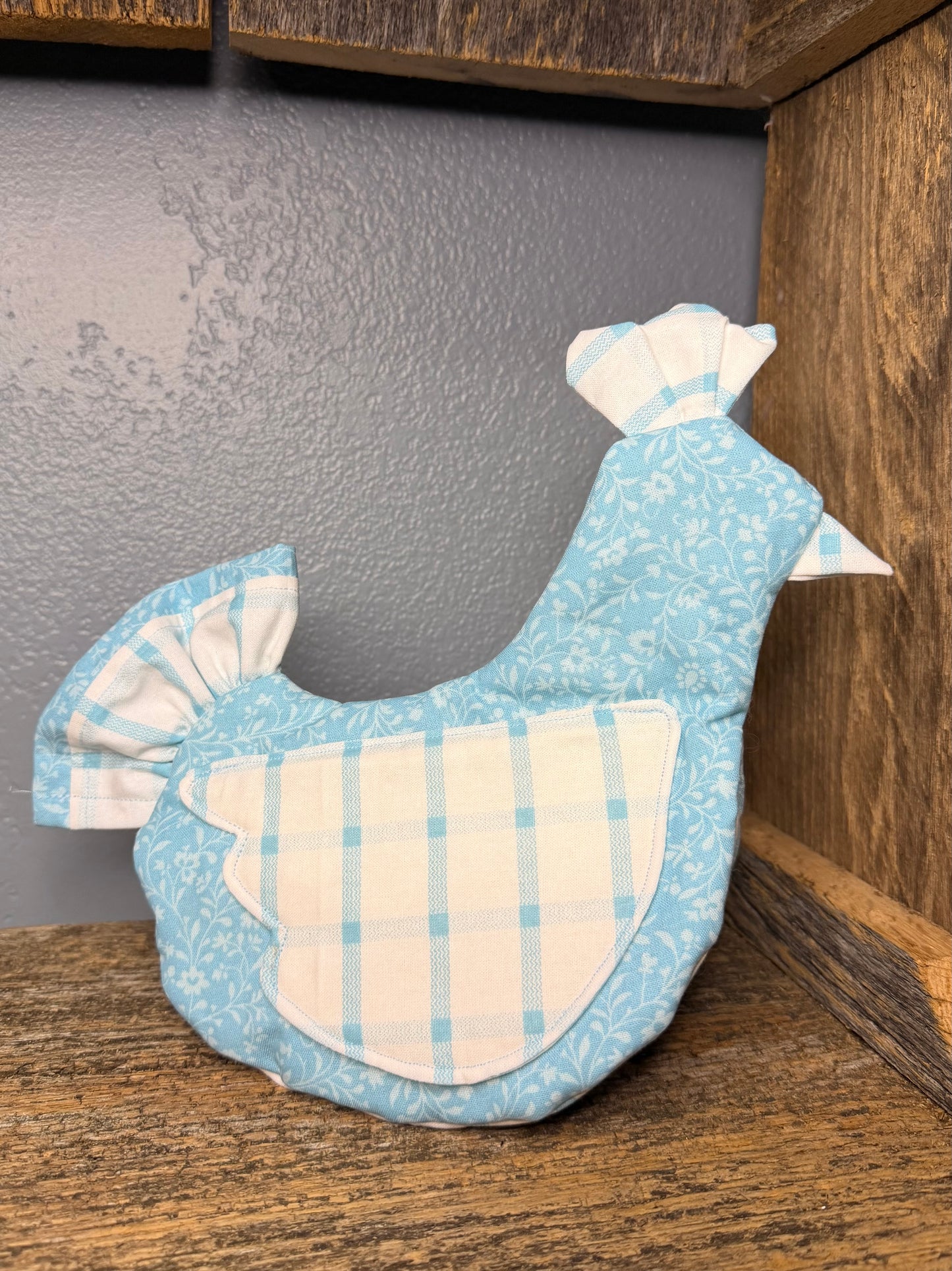 Scrappy Chicken Oven Mitt - Morning Glory