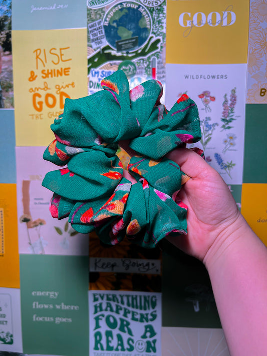 Secret Garden Scrunchie