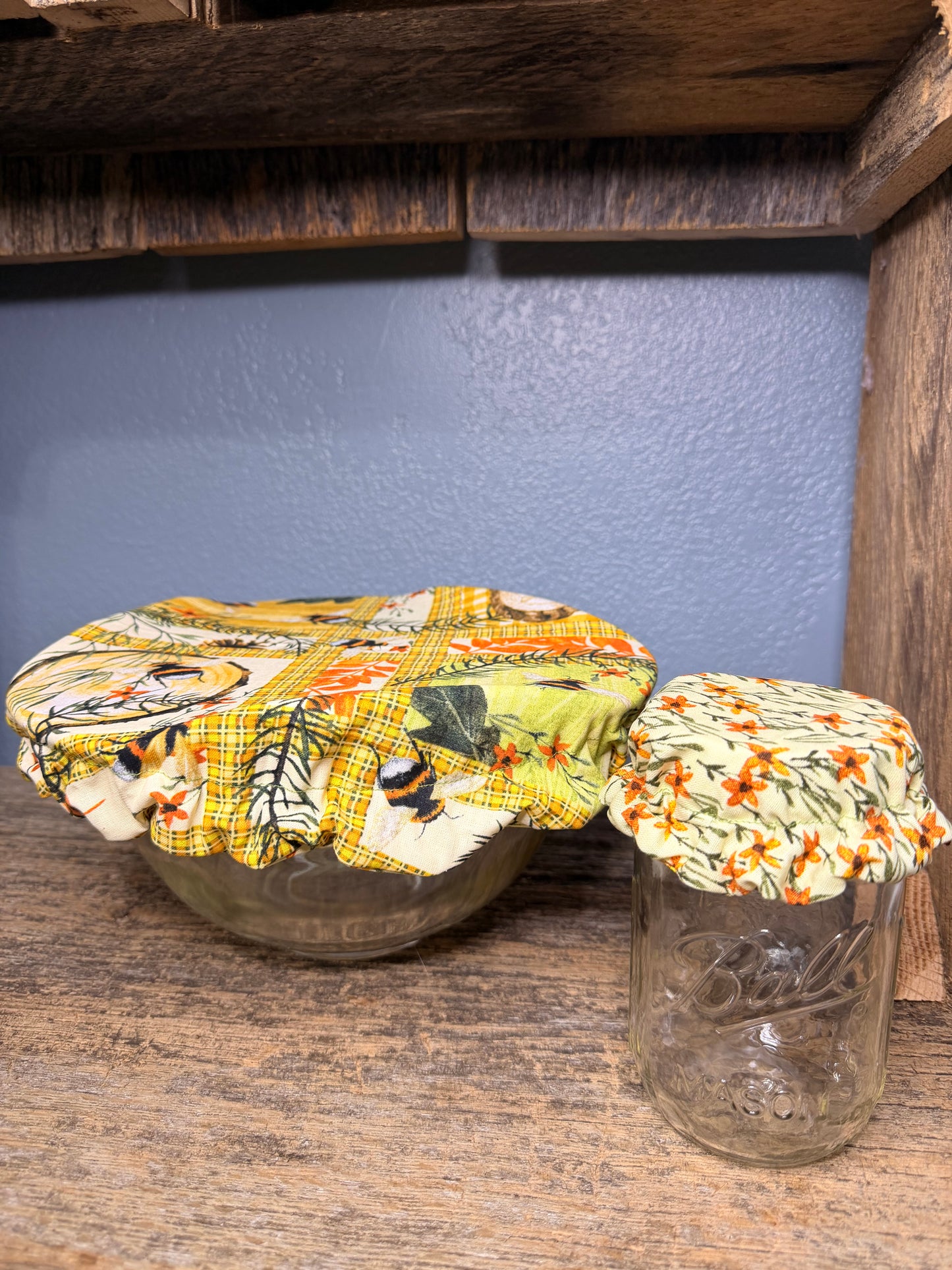 Reversible Sourdough Bowl + Starter Jar Lids
