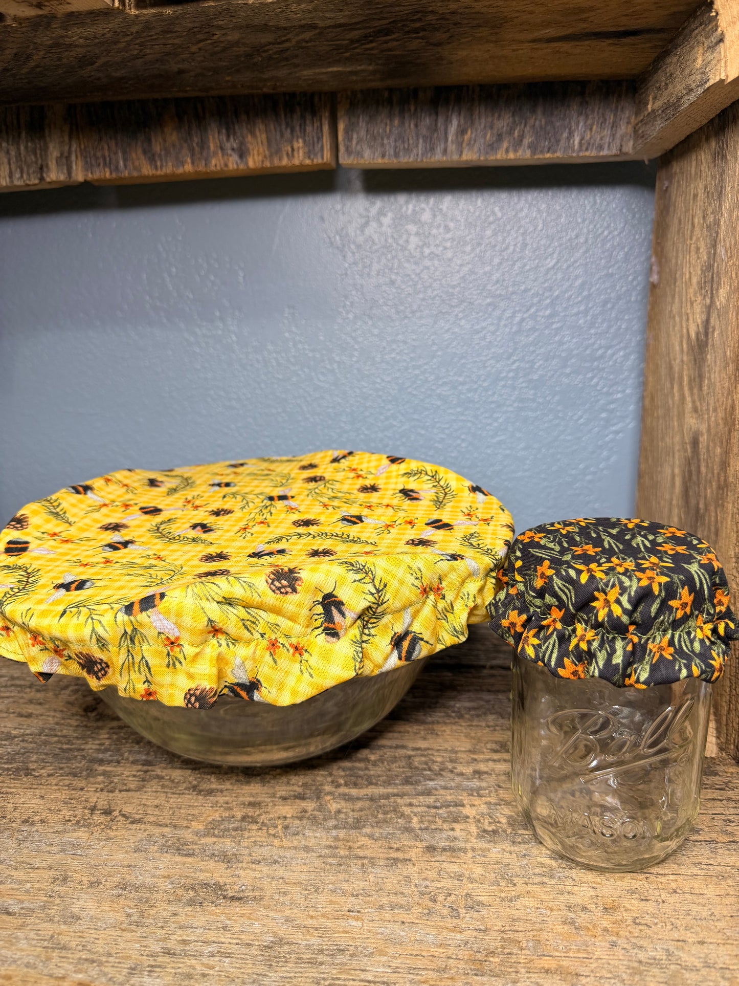 Reversible Sourdough Bowl + Starter Jar Lids