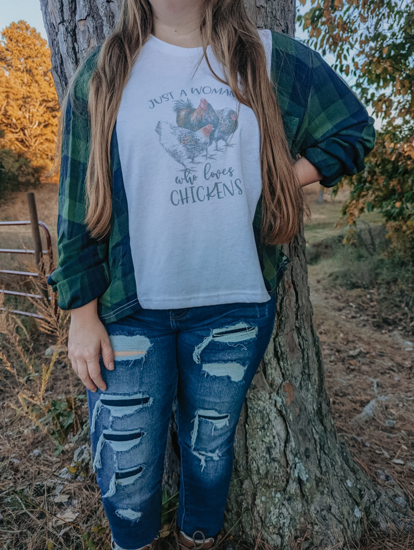 Chicken Lady Flannel