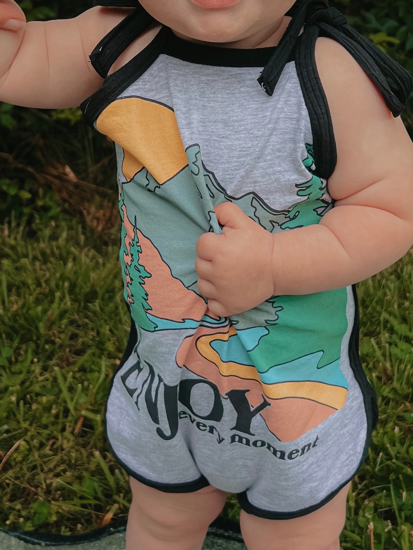 Enjoy Every Moment Retro Romper