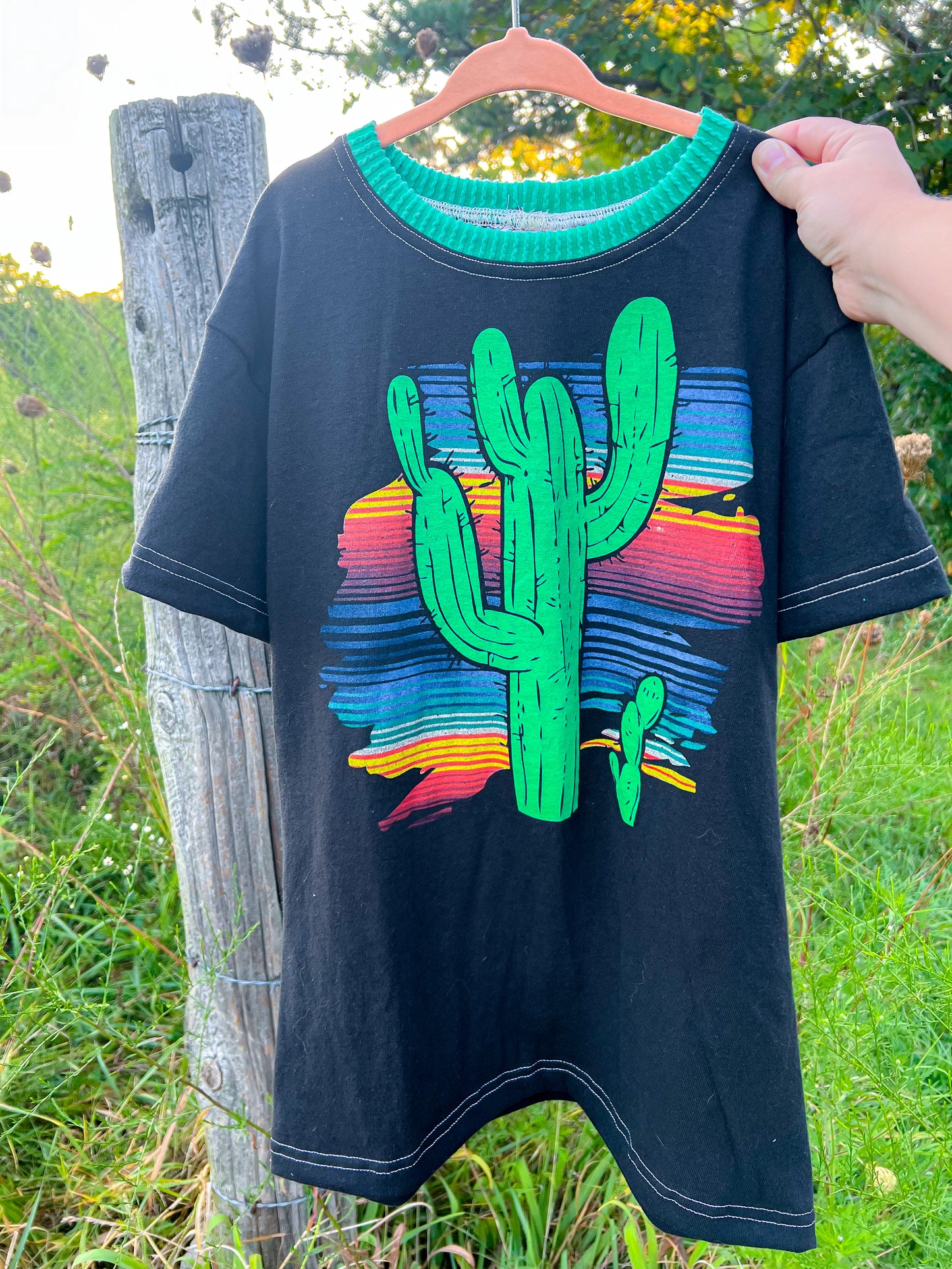 Desert Cactus Tee Dress