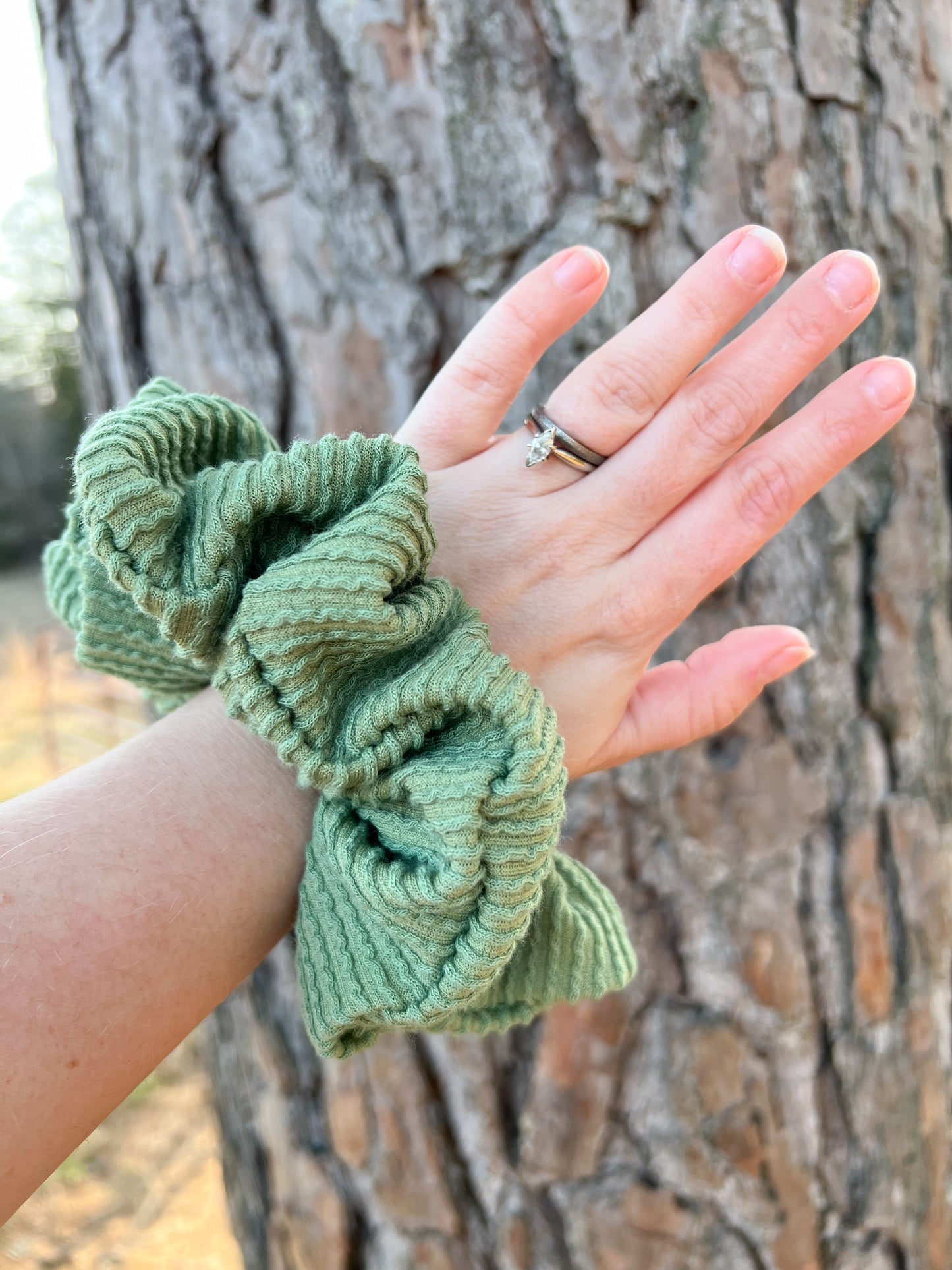 Fresh Avocado Scrunchie