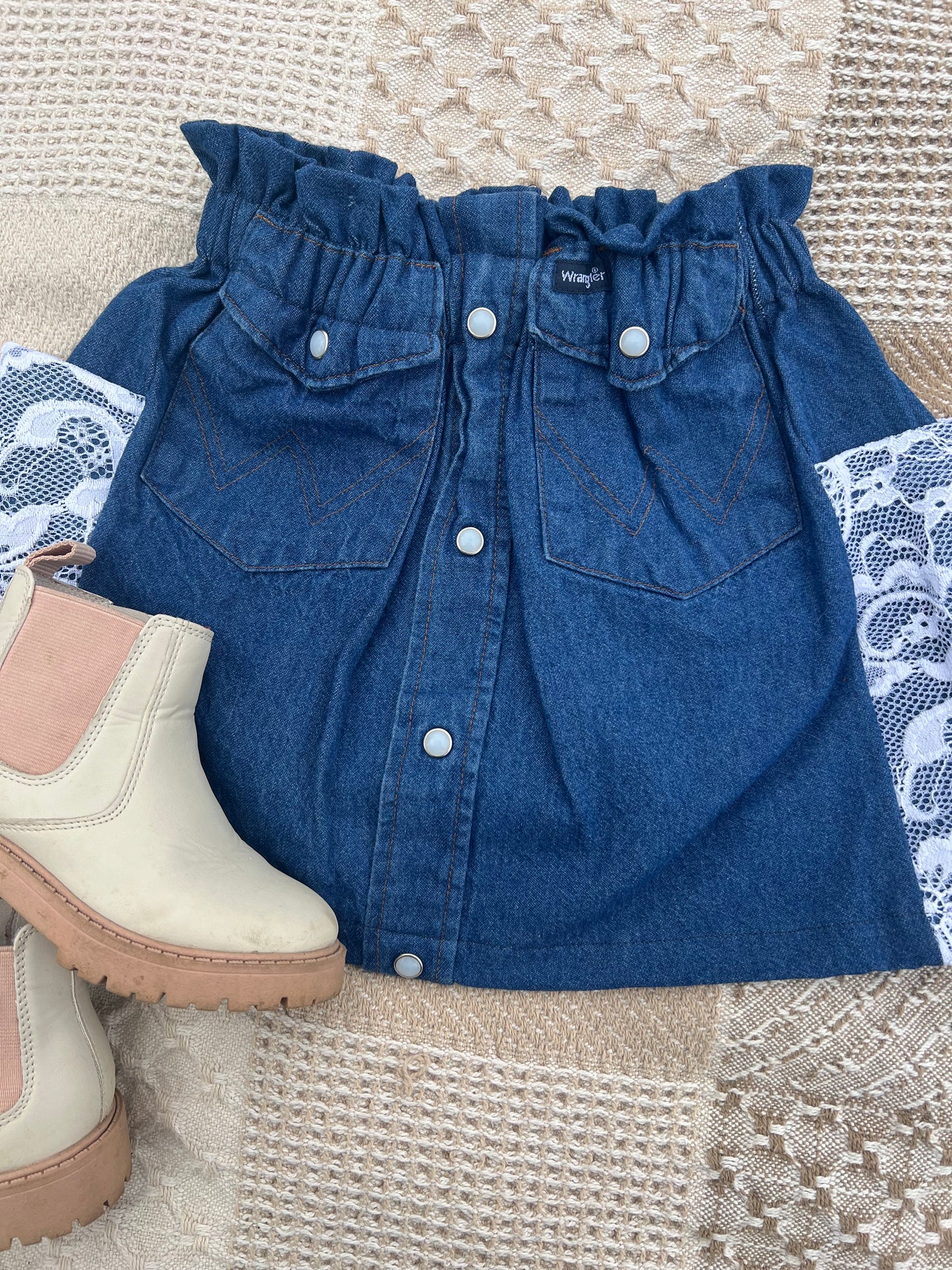 Wranglers & Lace Skirt