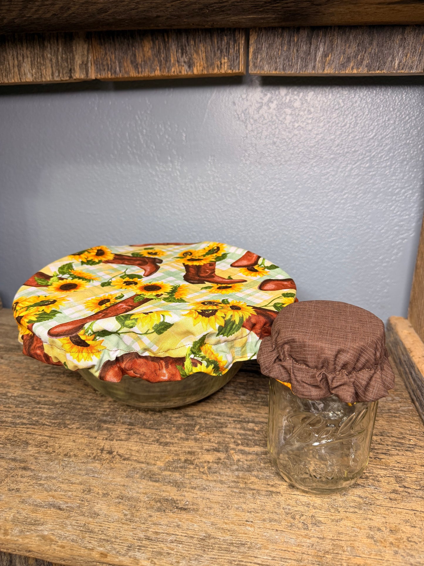Reversible Sourdough Bowl + Starter Jar Lids