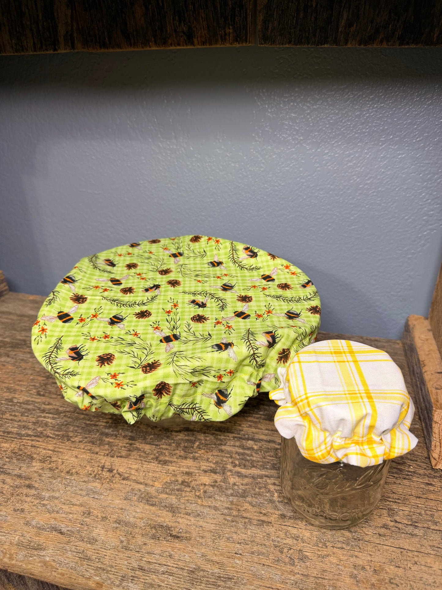 Reversible Sourdough Bowl + Starter Jar Lids