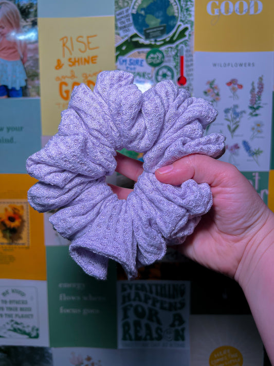 Lavender Fields Scrunchie